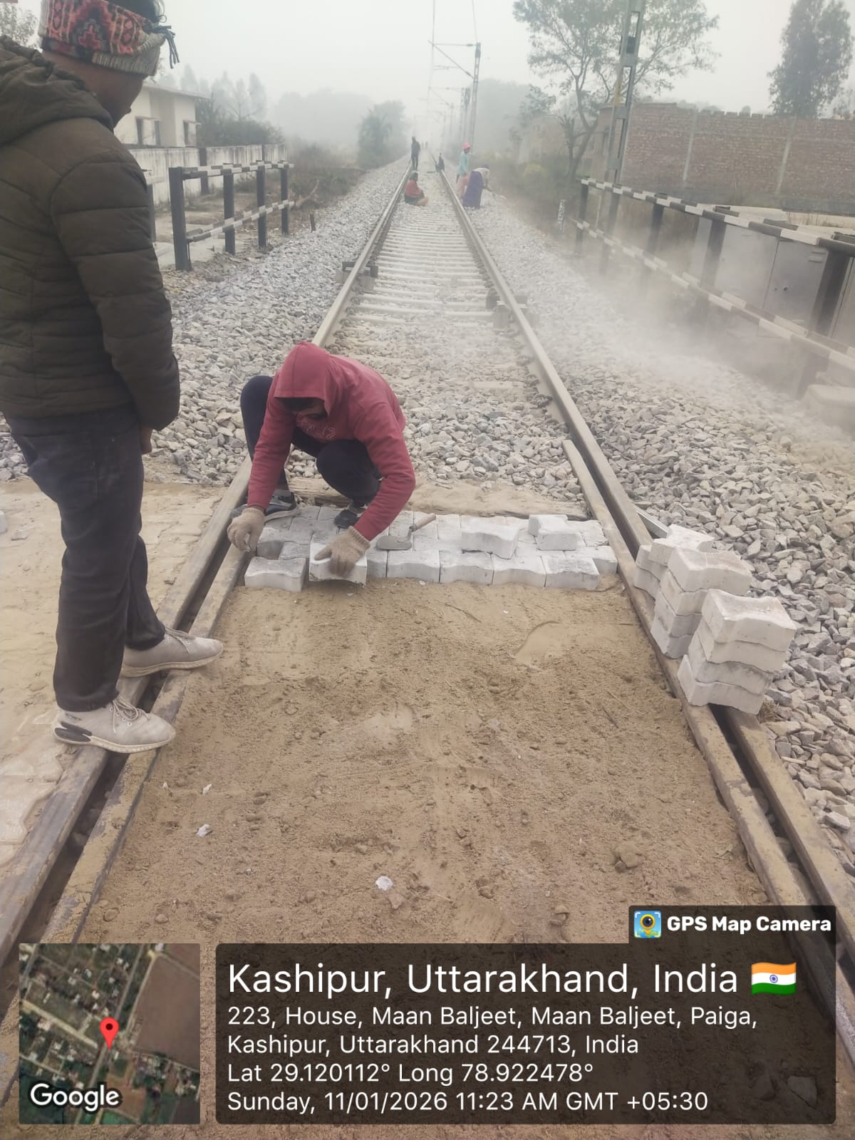 NE Railway Platform Raising & Infrastructure Work – Kashipur, Uttarakhand
