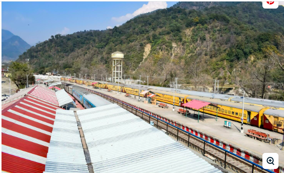 Kathgodam Railway Station Construction Project